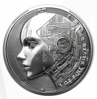 Tschad 5.000 Francs 2025 - AI Coin 1 Unze Silber BU