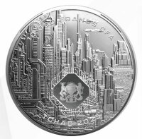 Tschad 5.000 Francs 2025 - AI Coin 1 Unze Silber BU