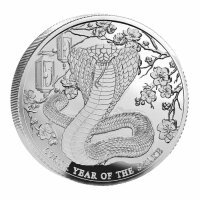 Pitcairn Islands 2025 - Year of the Snake - 1 Unze Silber