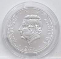 Niue 2 Dollar 2025 - Tschechischer Löwe - 1 oz. silber