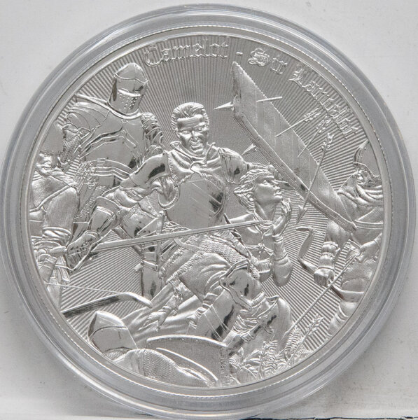 Niue 2 Dollar 2024 - Camelot Series #2 - Sir Lancelot  - 1 oz. silber