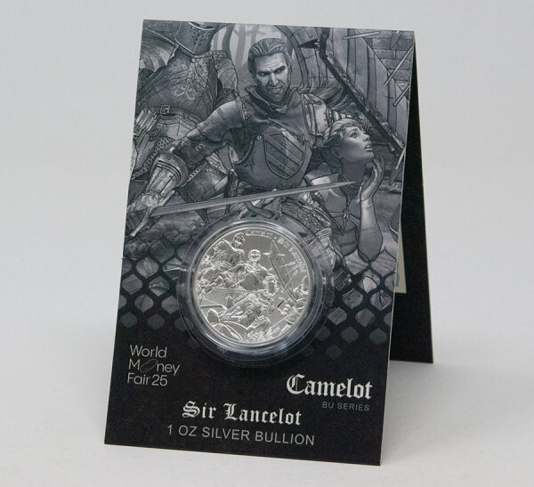 Niue 2 Dollar 2024 - Camelot Series #2 - Sir Lancelot - WMF Ausgabe im Blister