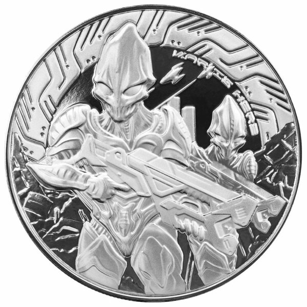 Samoa 2 Dollar 2024 - Alien Battle - 1 oz. Silber