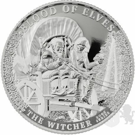 Kamerun 500 Francs 2024 - The Witcher Book Series - Blood of Elves - 1 oz