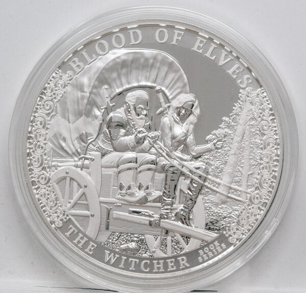 Kamerun 1.000 Francs 2024 - The Witcher Book Series - Blood of Elves - 2 oz