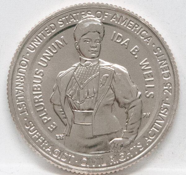 USA 25 Cent 2025 - American Women Quarter #10 - Ida B. Wells  - D