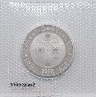 Schweiz 20 Franken 2025 - CERN - unc.