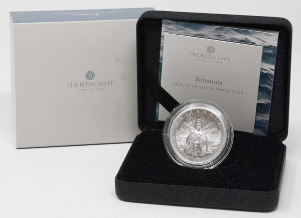 Großbritannien 2 Pfund 2025 - Britannia - 1 oz.PP