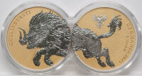 Germania 2 x 5 Mark 2025 - Beasts Serie - Gullinbursti - Geminus 2 oz Blister
