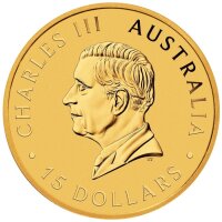 Australien 15 Dollar 2025 - Kookaburra - 1/10 oz. Gold
