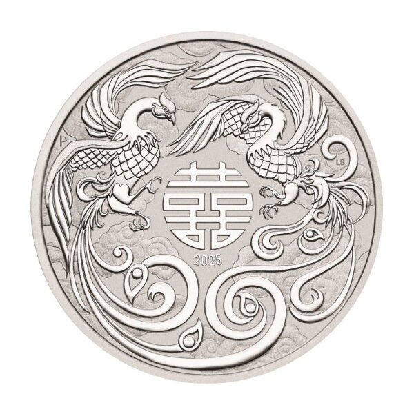 Australien 1 Dollar 2025 - Chinese Myths & Legends - Double Phoenix
