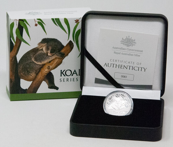 Australien 1 Dollar 2025 - RAM - Koala - High Relief PP