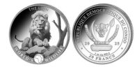 Kongo 20 Francs 2025 - World´s Wildlife - Löwe...