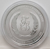 Anguilla EC8 - Regatta - 2 Dollar 2024 1 oz.