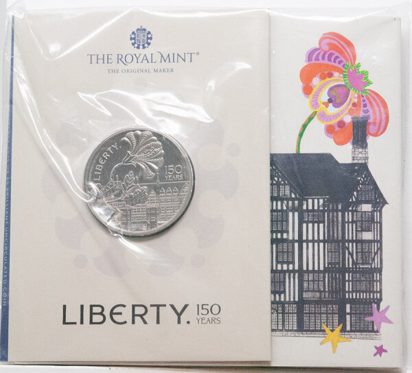 Großbritannien 5 Pfund 2025 - 150 Years Liberty BU