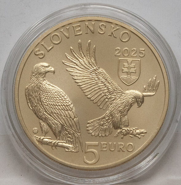 Slowakei 5 Euro 2025 - Kaiseradler