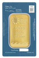 Großbritannien Royal Mint - Britannia - 100 g. Gold Barren