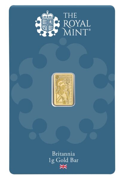 Großbritannien Royal Mint - Britannia - 1 g. Gold Barren
