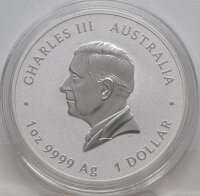 Australien 1 Dollar 2025 - Chinese Myths & Legends - Double Phoenix- rot coloriert
