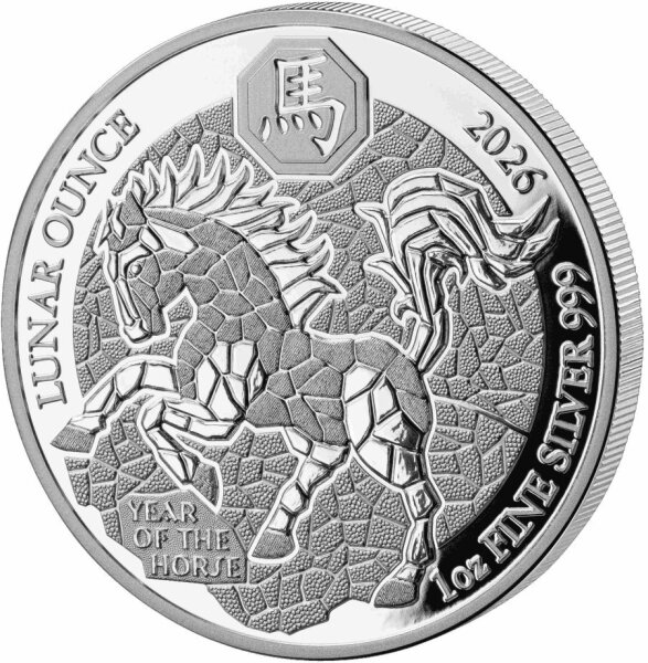 Ruanda 2026 50 RW Francs - Jahr des Pferdes - PP
