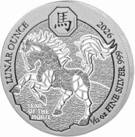 Ruanda 2026 10 RW Francs - Lunar - Jahr des Pferdes -...