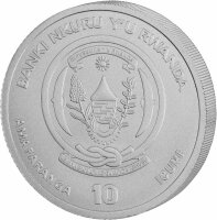 Ruanda 2026 10 RW Francs - Lunar - Jahr des Pferdes -...