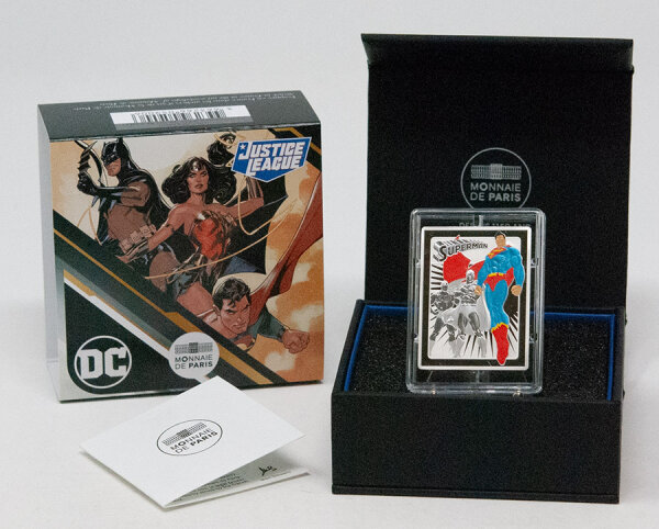 Frankreich 10 Euro 2025 - 90 Jahre DC Comics - Superman - PP - Barrenmünze