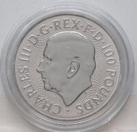 Großbritannien 100 Pfund 2025 - Greyhound of Richmond 1 oz. Platin