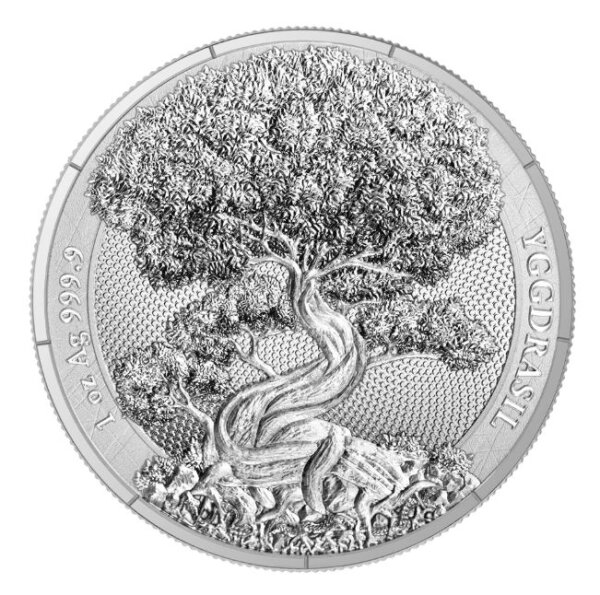 Germania 2025 - Mythical Forest - Yggdrasil - 5 Mark Ag 9999 1oz BU