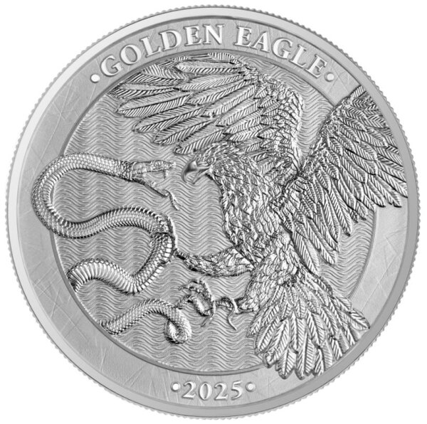 Malta 5 Euro 2025 - Golden Eagle - 1 oz Silber