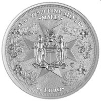 Malta 5 Euro 2025 - Golden Eagle - 1 oz Silber