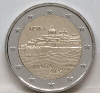 Malta 2 Euro 2025 - Mdina - unc