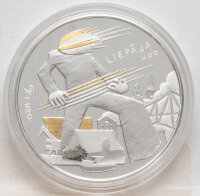 Lettland 5 Euro 2025 - Sonne & Wind