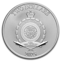 Niue 2 Dollar 2025 - Iron Man vs. Ultron - 1 oz. silber