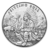Silver Round - Legendary Warriors #11 - Sitting Bull...