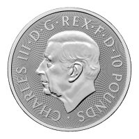 Großbritannien 10 Pfund 2025 - British Lion 5 oz....