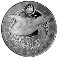 Cayman Islands 1 Dollar 2025 - Loggerhead Turtle 1 oz.