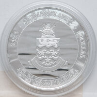 Cayman Islands 1 Dollar 2025 - Stingray 1 oz.