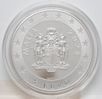 Malta 5 Euro 2025 - Astronomische Uhr in Prag