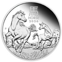 Australien 2 AUD 2026 2 oz Silbermünze Lunar Serie...
