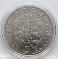 Österreich 3 Euro 2025 - Meereswelten - Serie #12 -  Drachenkopf