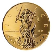 „Goldmünze Niue 2025 „Lady...