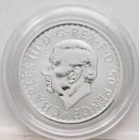 Großbritannien 50 Pence 2026 - Britannia - 1/4 oz....