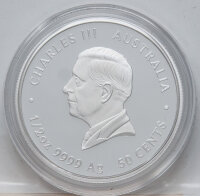Australien 50 Cent 2026 - Jahr des Pferdes - 1/2 Unze PP