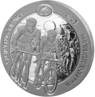 Silbermünze Rwanda Sporting Ounce® 2025, 1/12 oz...