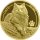 Fiji Cats 2025 Goldmünze 1/10 oz, Prooflike, Katzenmotiv, Nominal 50 Cents, limitierte Auflage.