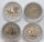 Luxemburg 4 x 2 Euro Satz 2024 - 2025 PP