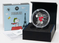 Geformte Silbermünze Frankreich 10 Euro 2025 Snoopy...
