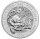Silbermünze Großbritannien 2026 – 2 Unzen Queen’s Lion (Tudor Beasts), Motiv eines majestätischen Löwen, Umschrift ‚2 oz Fine Silver 999.9‘, Porträt von Charles III auf der Vorderseite.