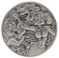 Silbermünze Samoa 2025 Mermaid & Pearl 1 Unze...
